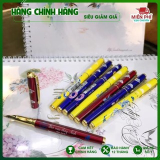 Bút Mài Thầy Ánh SH 023, Ngòi Hoa Vàng Siêu Bền, Không Gỉ, Vỏ Nhôm Cao Cấp, Dành Cho Lớp 2 Trở Lên, Dùng Được Mực Khôhư