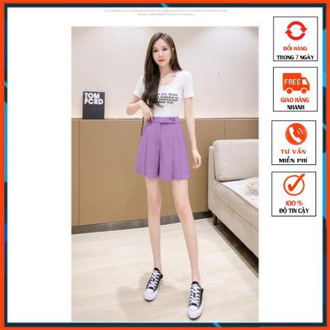 Quần giả váy,short váy xếp ly chất tuyết mưa cao cấp, phong cách hàn quốc mã leg206