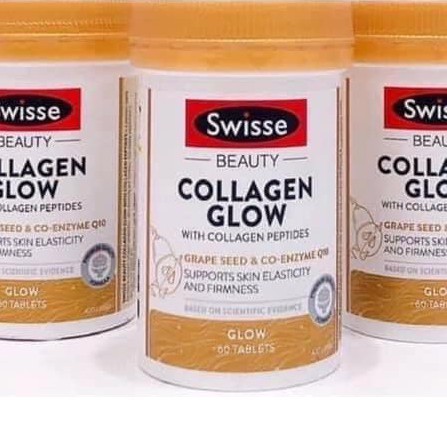viên uống collagen glow swisse hàng sẵn | Thế Giới Skin Care