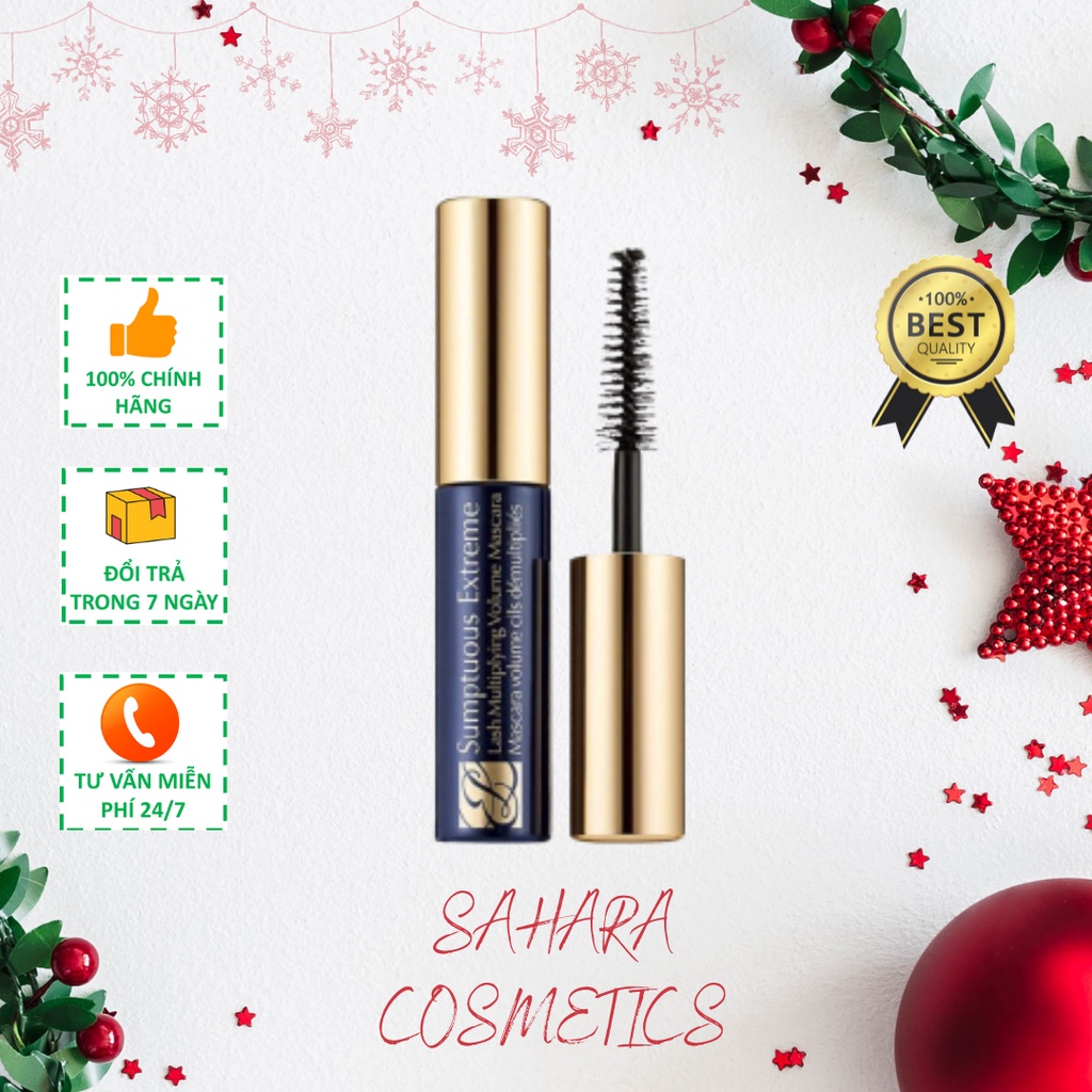 Mascara dày và tơi mi Estee Lauder Sumptuous Extreme Volume Minisize 2.8ml