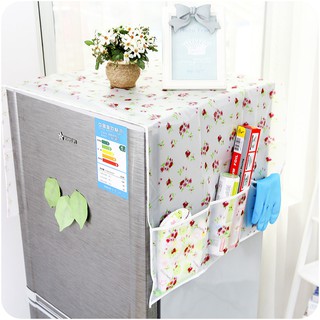 Khăn che tủ lạnh PVC nhiều màu