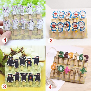 BỘ 10 KẸP GỖ HÌNH VÀ 2M DÂY THỪNG TREO ẢNH