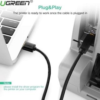 Cáp Máy In USB 2.0 Ugreen 10350 Cao Cấp Dài 1.5M