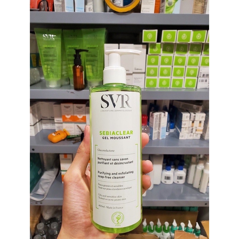 Sữa rửa mặt SVR Sebiaclear Gel Moussant