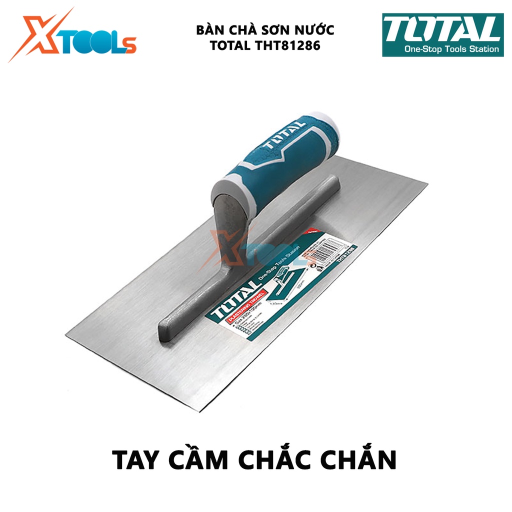 Bay hồ có răng cưa Total THTT81286 | Bàn chà sơn nước Quy cách: 280 x 130mm dùng để làm phẳng những bề mặt sau khi đổ bê