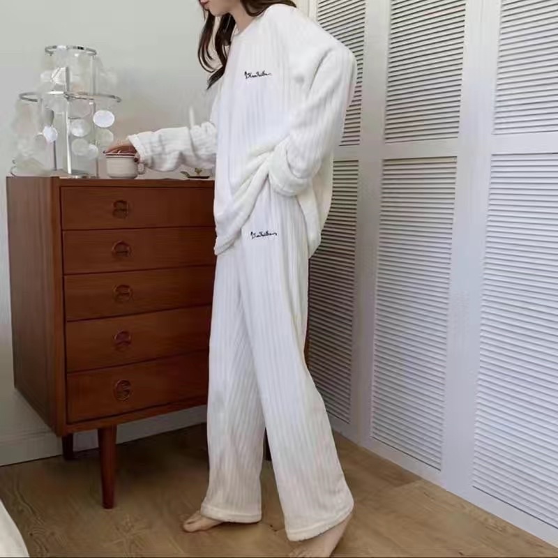 Bộ đồ ngủ mặc nhà lông cừu. MÃ: BỘ LÔNG DÀI TAY