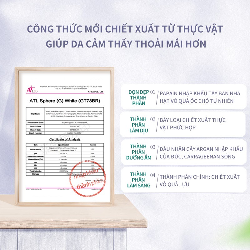 Tẩy tế bào chết SOON PURE làm trắng mềm mịn da 250g