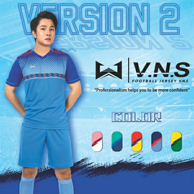 BỘ ĐỒ ĐÁ BANH VERSION 2 SIÊU ĐẸP ĐỦ MÀU