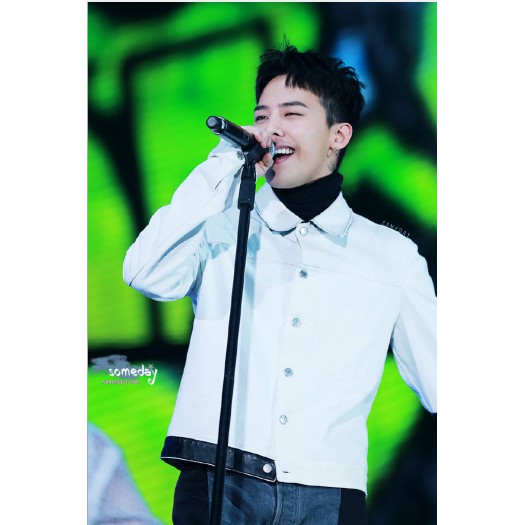 Áo khoác phối da cosplay Gdragon