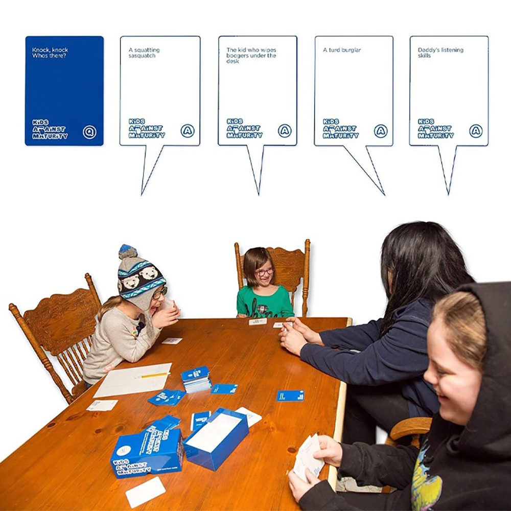 Kids Against Maturity Card Game Bộ Đồ Chơi Board Game Vui Nhộn Cho Bé BG94-1