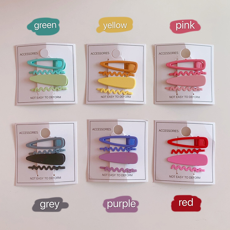 Set 4 Kẹp Tóc Xinh Xắn Dành Cho Nữ