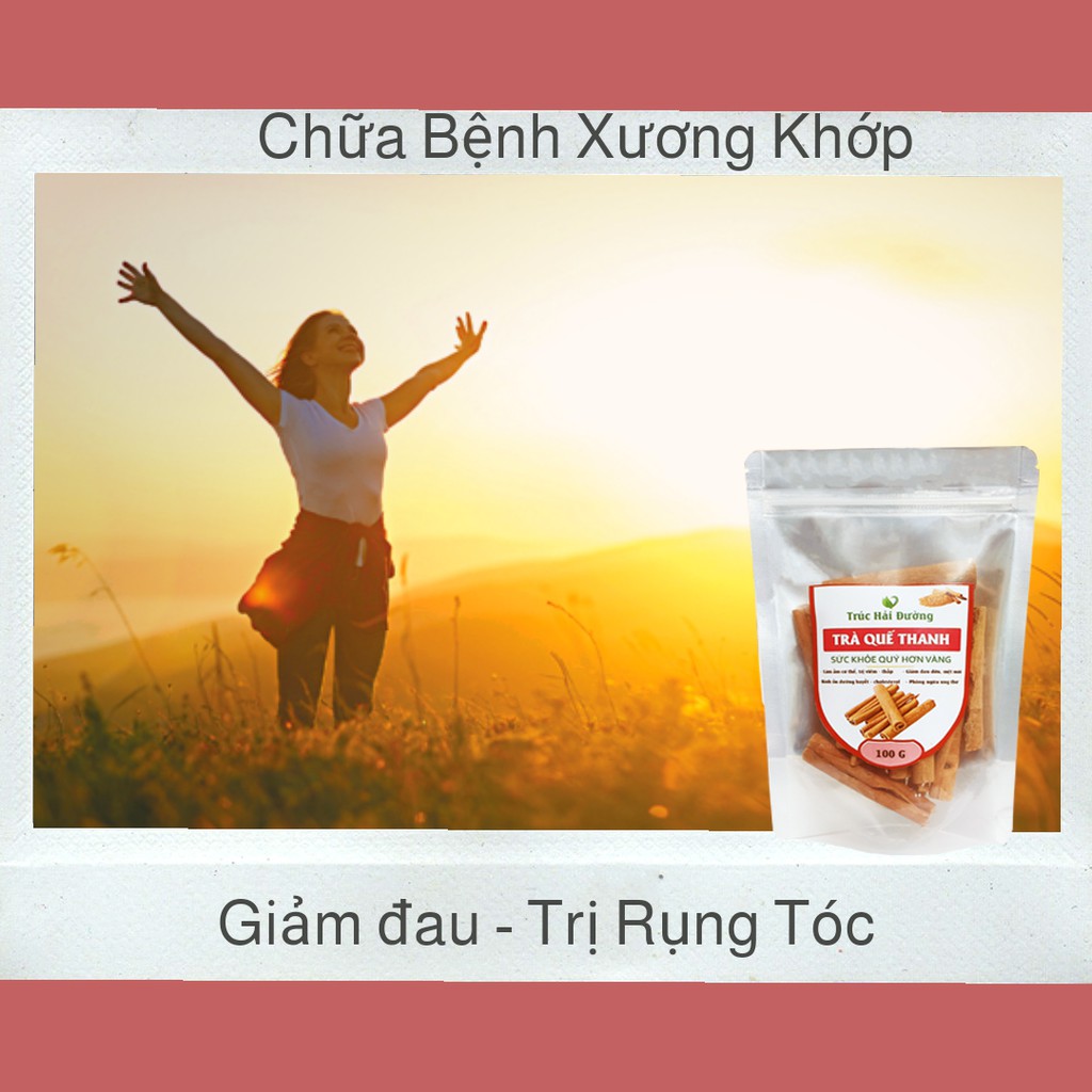 ✅[HÀNG CAO CẤP] Trà Quế Thanh Loại Thượng Hạng 100g Pha Trà Cam Quế Táo Đỏ Lưu Thông Tuần Hoàn, Khí Huyết Và Ấm Chân Tay