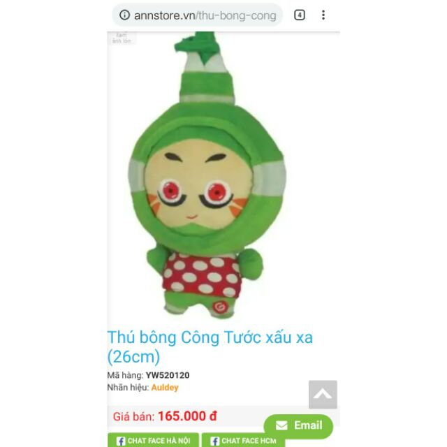Thú nhồi bông hình bá tước