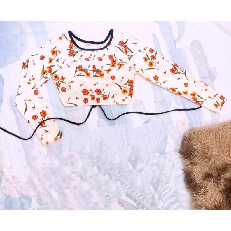 Áo Bơi Lẻ Phom Crotop Tay Dài Hoạ Tiết Mẫu 1-4 ་ | BigBuy360 - bigbuy360.vn