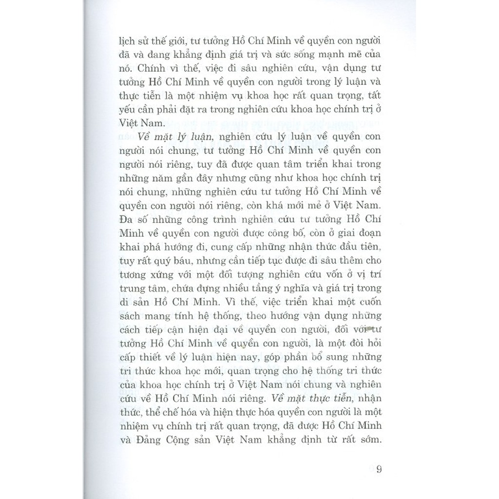 Sách - Tư Tưởng Hồ Chí Minh Về Quyền Con Người | BigBuy360 - bigbuy360.vn