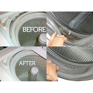 Bột tẩy máy giặt Hàn Quốc. Bột tẩy vệ sinh lồng máy giặt Sandokkaebi