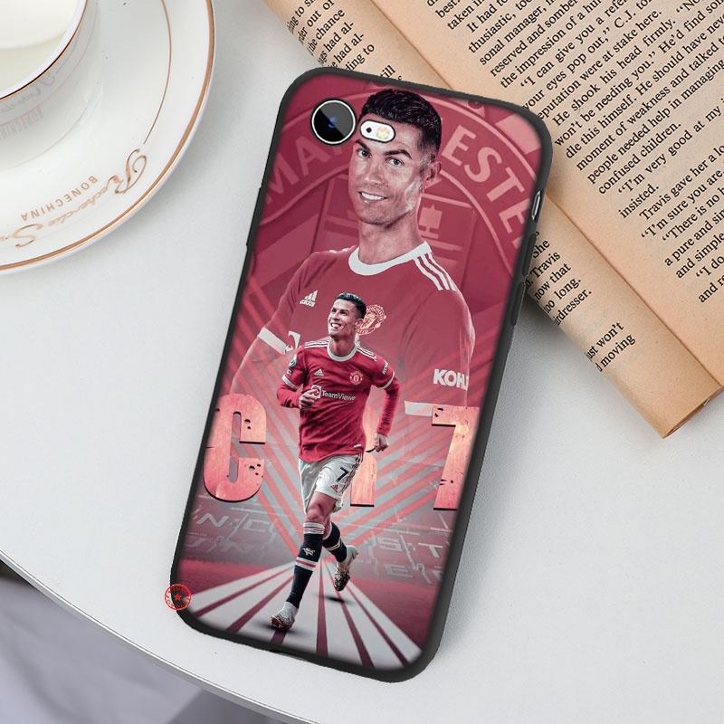 Ốp điện thoại in hình Cristiano Ronaldo thích hợp cho IPHONE SE XR 5 5S 6 6S 7 8 11 PRO MAX PLUS UOL34 CR7