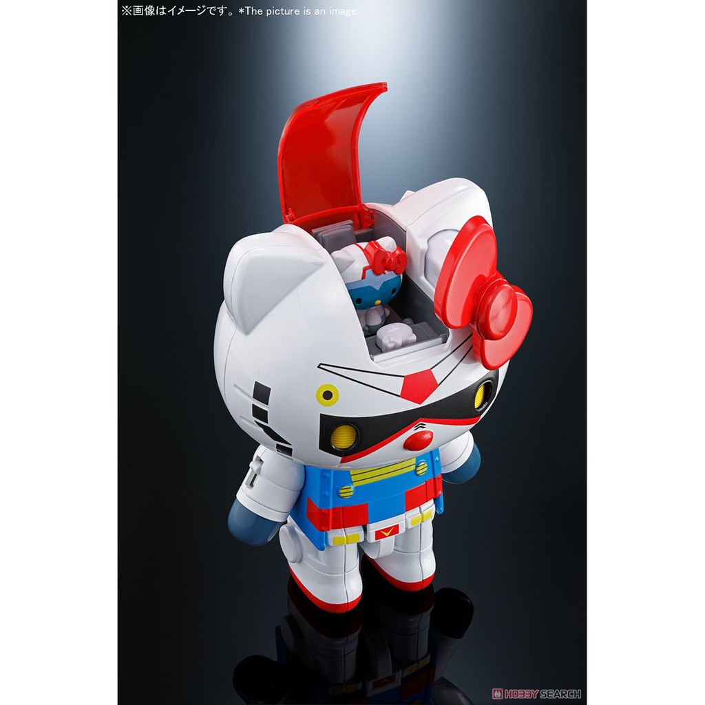 MÔ HÌNH CHOGOKIN soc GUNDAM HELLO KITTY