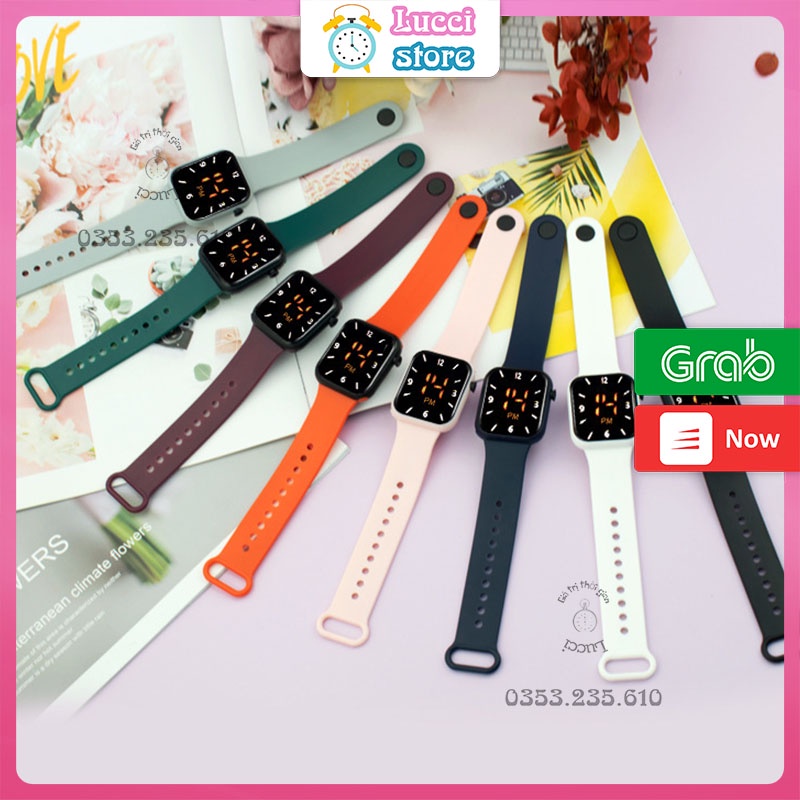 Đồng hồ nam nữ chính hãng, mặt cảm ứng, đồng hồ điện tử dây nhựa thời trang | BigBuy360 - bigbuy360.vn