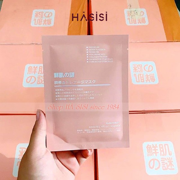 Mặt nạ nhau thai tế bào gốc RWINE BEAUTY STEM CELL PLACENTA MASK