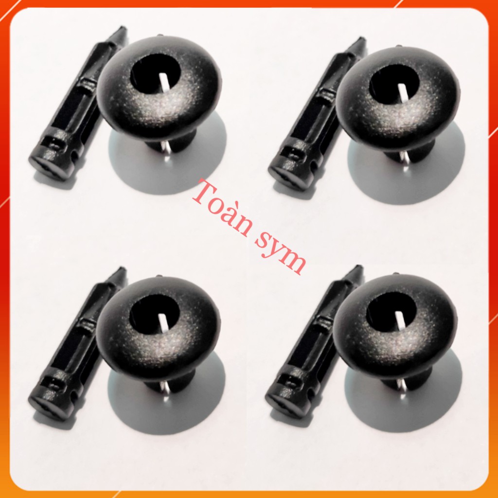Ốc bấm dàn áo xe star x/sr (4 con)