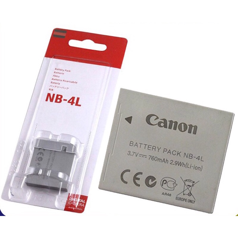 Pin Canon NB-4L/5L/6L/8L/11L