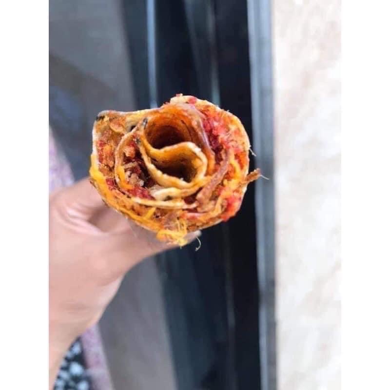 BÁNH TRÁNG NƯỚNG CUỘN MẮM RUỐC 🔥 ANH BẢY MẬP 🔥