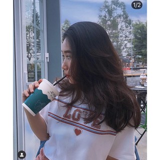 ☀️Áo Croptop Tay Lỡ Love