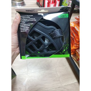 Rọ mõm silicon cao cấp Panda Dành cho chó -