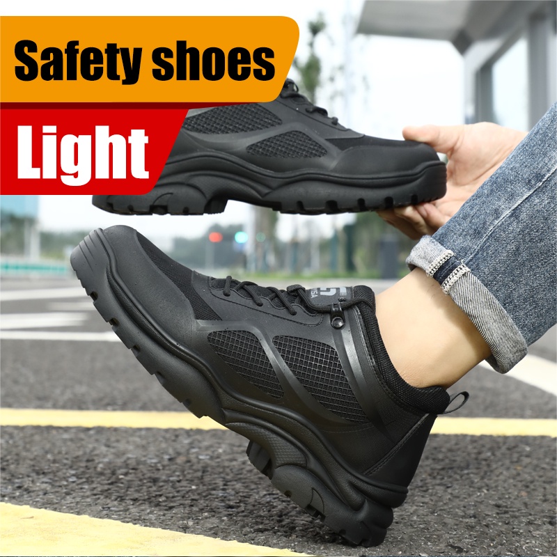 Giày Bảo Hộ Lao Động Mũi Thép Mềm Mại Chống Mòn Dành Cho Nam Giới