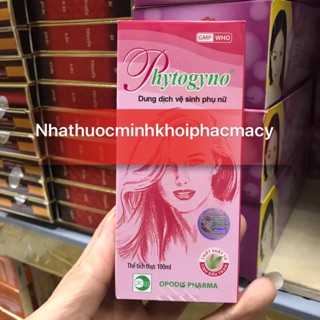 Dung dịch vệ sinh phụ nữ phytogyno