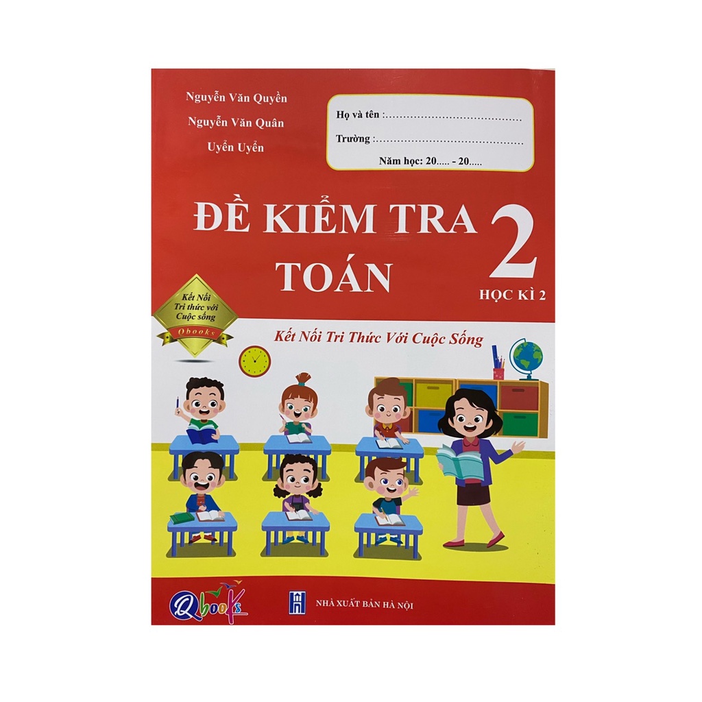 Sách - Đề kiểm tra toán 2 học kì 2 ( Kết nối tri thức )