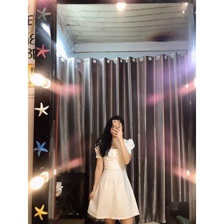 Váy Trắng Cúp Ngực