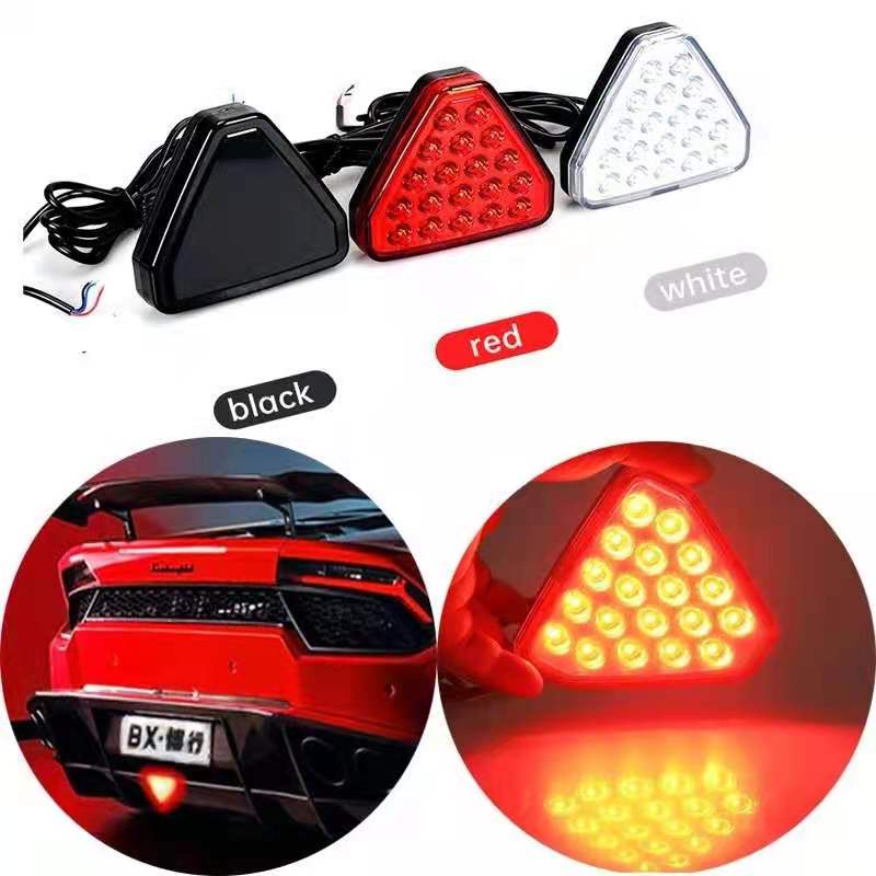 Đèn LED Cảnh Báo Ánh Sáng Đỏ Gắn Đuôi Xe Thông Dụng Cho Phục Vụ