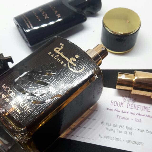Nước hoa Ả rập Ragba wood intense mẫu thử