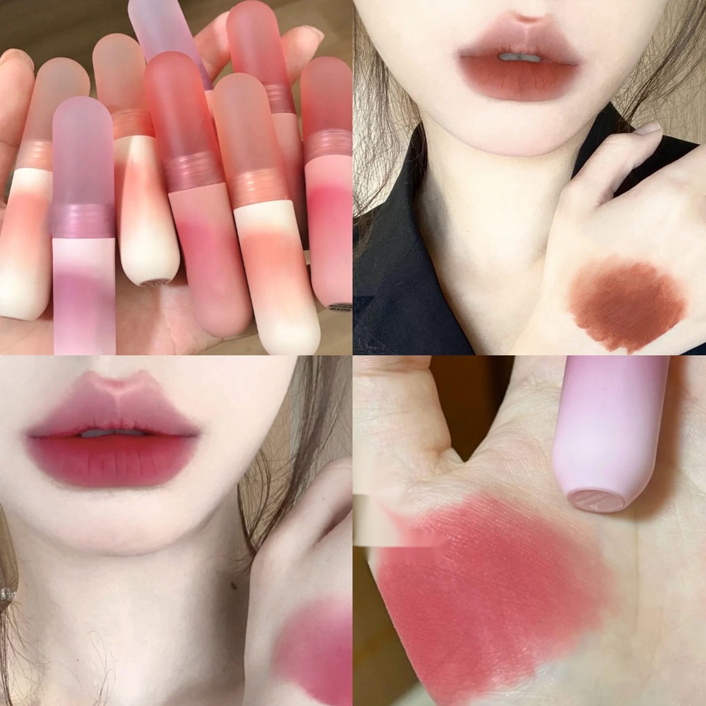 [Hàng mới về] Son Maffick Chống Thấm Nước Màu Sắc Tự Nhiên Xinh Xắn Son Kem Lì MAFFICK Môi mềm và mịn