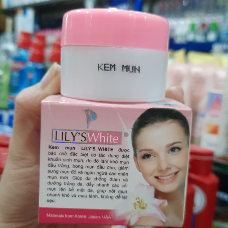 Kem mụn Lily White 16g