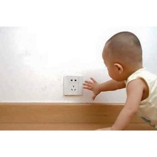 COMBO 10 NÚT BỊT Ổ ĐIỆN CHỐNG GIẬT CHO BÉ
