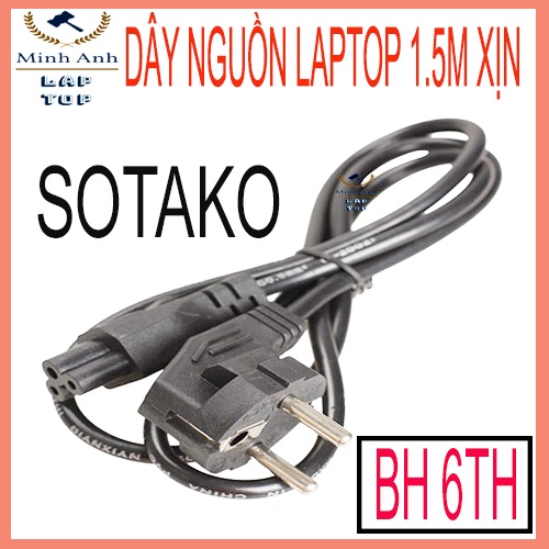 Dây nguồn laptop loại tốt dài 1,5m