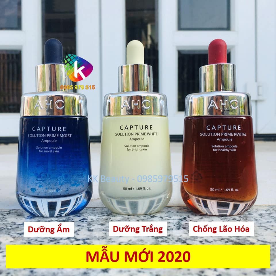 Tinh Chất AHC Capture Solution PRIME Ampoule White / Revite / Moist Hồng Vàng Xanh Đỏ | BigBuy360 - bigbuy360.vn