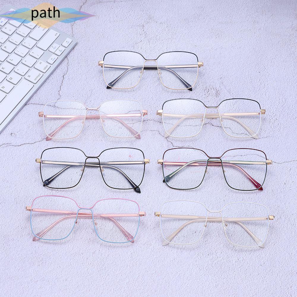 Mắt kính gọng vuông chống ánh sáng xanh thời trang dành cho người cận thị