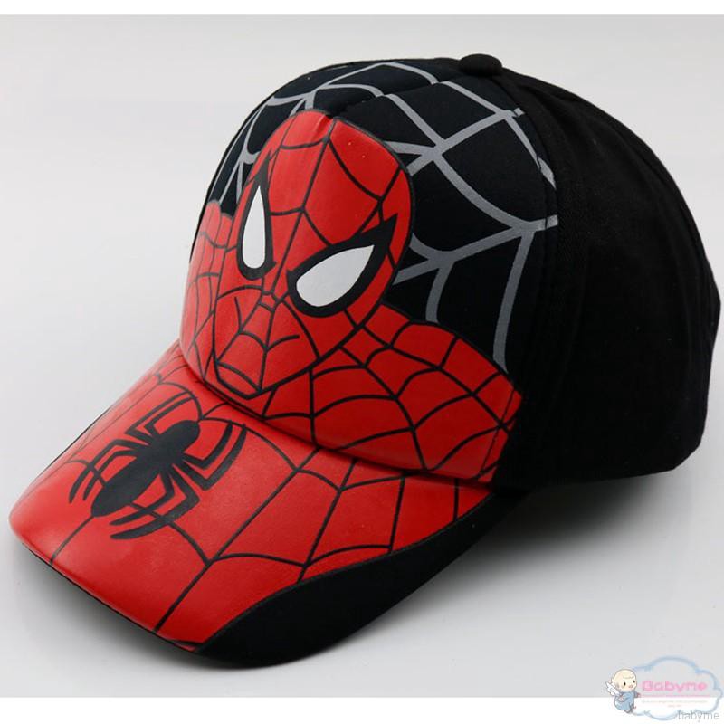 Nón lưỡi trai họa tiết Spiderman thời trang cho trẻ em