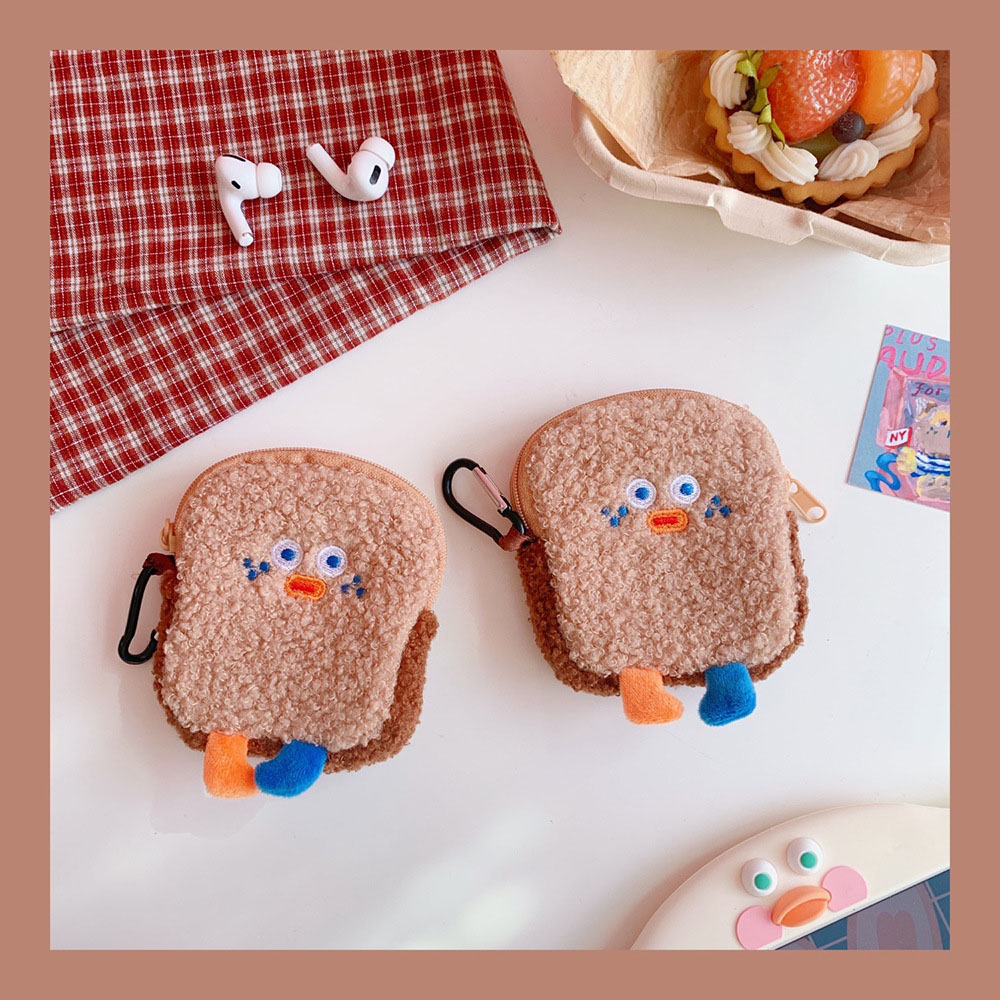Túi Đựng Tai Nghe Hình Bánh Mì Xinh Xắn