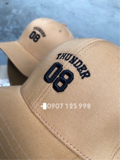 Nón kết thêu logo số