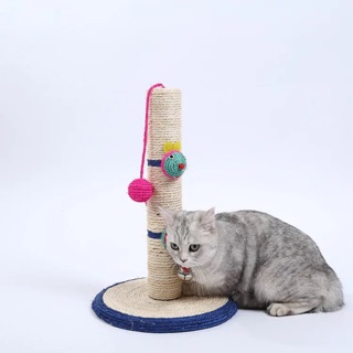 TRỤ CÀO MÓNG CHO MÈO CHƠI 3 CON CHUỘT KÈM QUẢ BÓNG