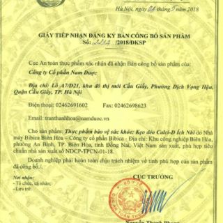 Kẹo dẻo  Canxi Ích Nhi