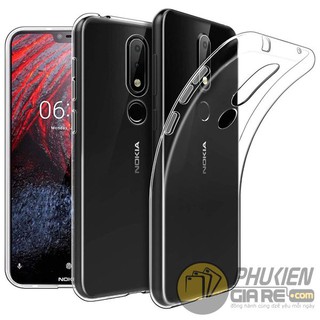 ỐP LƯNG SILICON CHO NOKIA 6.1 PLUS / X6