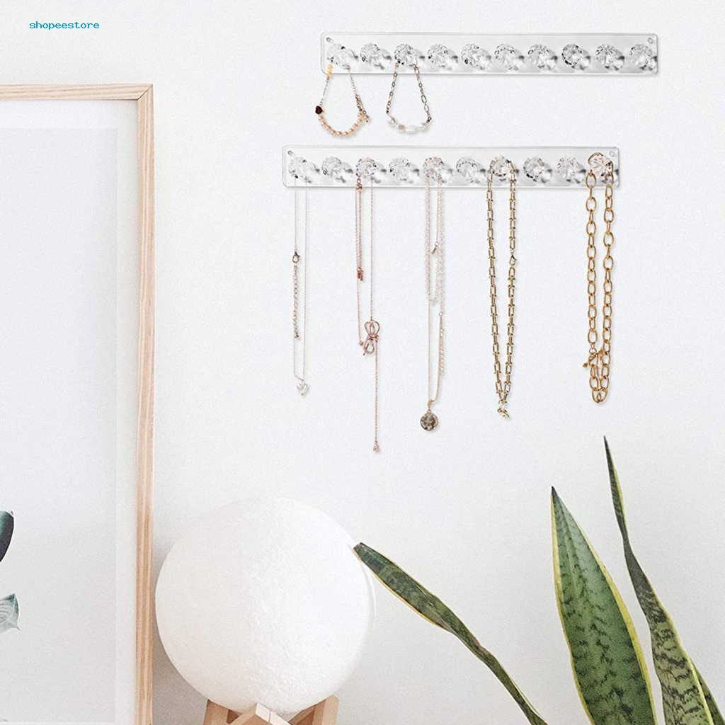 Giá Treo Vòng cổ Thiết Kế Độc Đáo Tiết Kiệm Không Gian Cho Phòng Khách