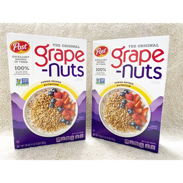 [HÀNG MỸ-MẪU MỚI-DATE XA] Ngũ cốc yến mạch ăn sáng Post Grape Nut Healthy 822gr