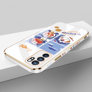 Ốp Điện Thoại Chống Sốc Họa Tiết Doraemon Cho OPPO Reno 6 5G 6Z 5G 6 Pro 5G